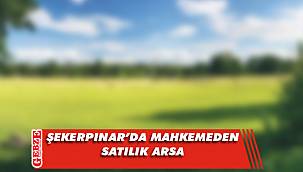 Çayırova Şekerpınar’da mahkemeden satılık arsa