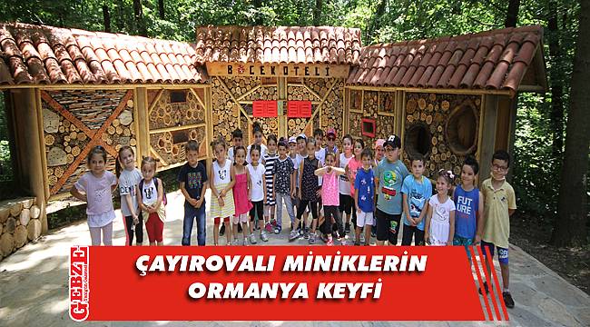 Çayırovalı minikler, Ormanya'yı gezdi
