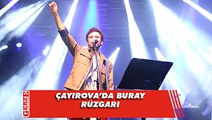 Çayırovalılar Buray konseriyle eğlendi