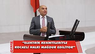 CHP'li Tarhan, elektrik kesintilerini TBMM'ye taşıdı