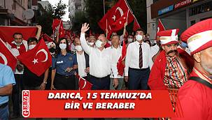 Darıca, 15 Temmuz’da tek yürek