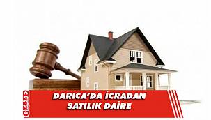 Darıca’da 105 metrekare daire icradan satılık