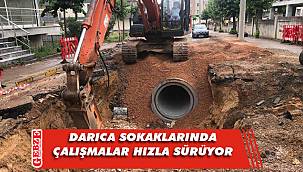 Darıca’da altyapı ve üstyapı çalışmaları son sürat