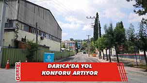 Darıca, Körfez Caddesi’nde yol konforu artıyor