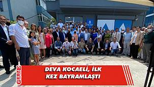 DEVA Kocaeli'nde bayramlaşma heyecanı