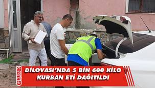 Dilovası'nda kurban eti girmeyen ev kalmadı