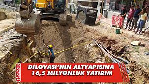 Dilovası'nda sağlıklı altyapı çalışmaları sürüyor