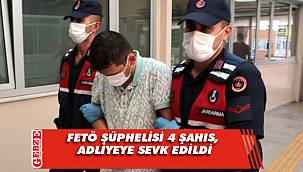 Dün Gebze'de yakalanan şüpheliler adliyede