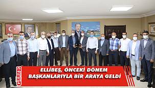 Ellibeş, eski ilçe başkanlarıyla buluştu