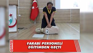 Farabi personeline CPR eğitimi 