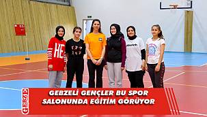 Gebze Cumhuriyet Spor Salonu gençlerin hizmetinde 