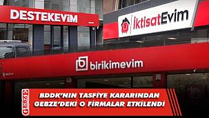 Gebze'de faaliyet gösteren o firmalar tasfiye listesinde