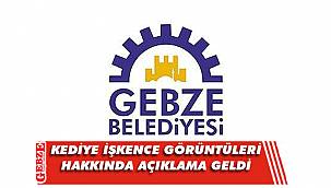 Gebze'de kaydedilen görüntülere belediyeden açıklama!