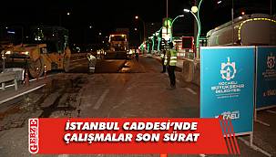 Gebze İstanbul Caddesi’nde gece mesaisi