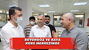 Gebze'nin Başkanlarından kursiyerlere ziyaret
