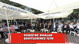 Gebze protokolünden şehitlik ziyareti