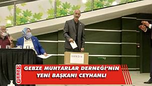 Gebzeli muhtarların yeni başkanı belirlendi