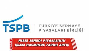 Hisse senedi piyasasında tarihi seviye