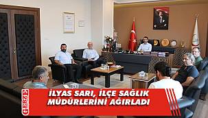 İlçe sağlık müdürlerinden Sarı’ya ziyaret