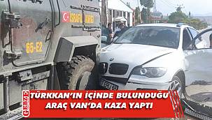 İYİ Parti konvoyunda şok kaza