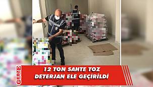 İzmit'te sahte toz deterjan operasyonu