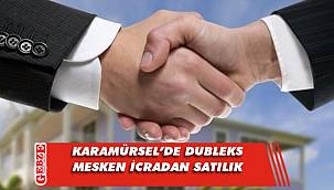 Karamürsel'de dubleks mesken icradan satılık