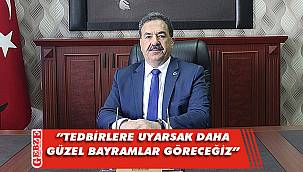 Kaymakam Güler'den bayram mesajı