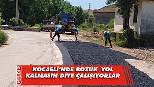 Kent genelinde yollarda bakım ve onarım sürüyor