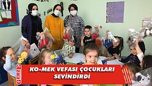 KO-MEK vefası çocukları sevindirdi