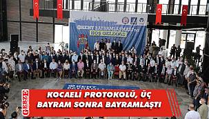 Kocaeli'nde kent bayramlaşması gerçekleştirildi