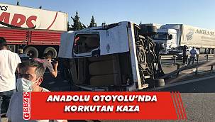 Kocaeli'nde korkutan kaza; 10 yaralı