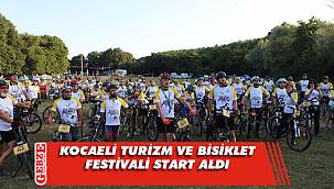 Kocaeli Turizm ve Bisiklet Festivali start aldı