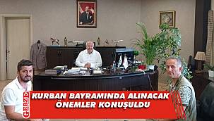 Kurban bayramı öncesinde koordinasyon toplantısı