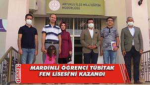 Mardinli imam hatip öğrencisi TÜBİTAK Fen Lisesi'ni kazandı