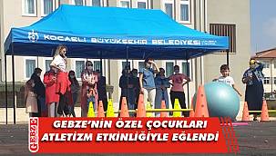 Özel gereksinimli çocuklara eğlenceli atletizm