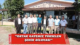 Şayir, muhtarlarla bir araya geldi