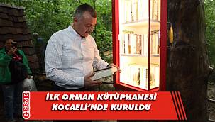 Türkiye'nin ilk orman kütüphanesi Ormanya'da