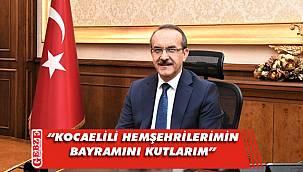 Vali Yavuz'dan Kurban Bayramı mesajı