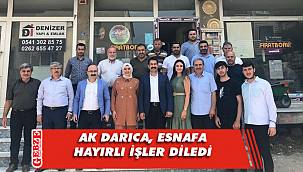 Yaman ve Acay'dan esnaf turu