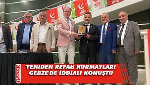 Yeniden Refah Gebze'den coşkulu divan