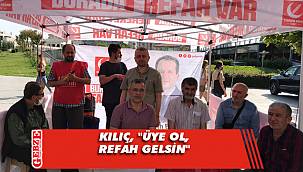 Yeniden Refah Gebze, üye çalışması yapıyor