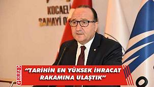 Zeytinoğlu, ihracat rakamlarını değerlendirdi