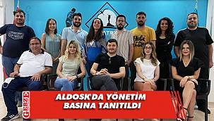 ALDOSK’un yeni yönetimi tanıtıldı