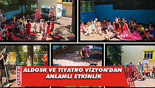 ALDOSK ve Tiyatro Vizyon, otizmli çocuklar için bir arada