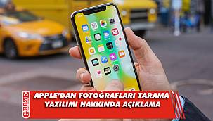 Apple'dan fotoğrafları tarama yazılımı hakkında açıklama