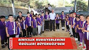 Atlı binicilik kursiyerleri ödüllerini aldı