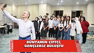 Çiftçi, gençlerle buluşma geleneğini sürdürdü