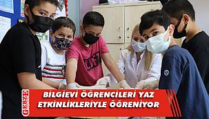 Bilgievleri’nde yaz okulu heyecanı