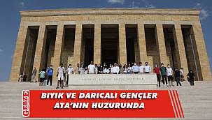 Bıyık, 30 Darıcalı genci Anıtkabir’e götürdü