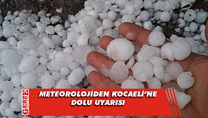 Bu gece dolu yağışı bekleniyor